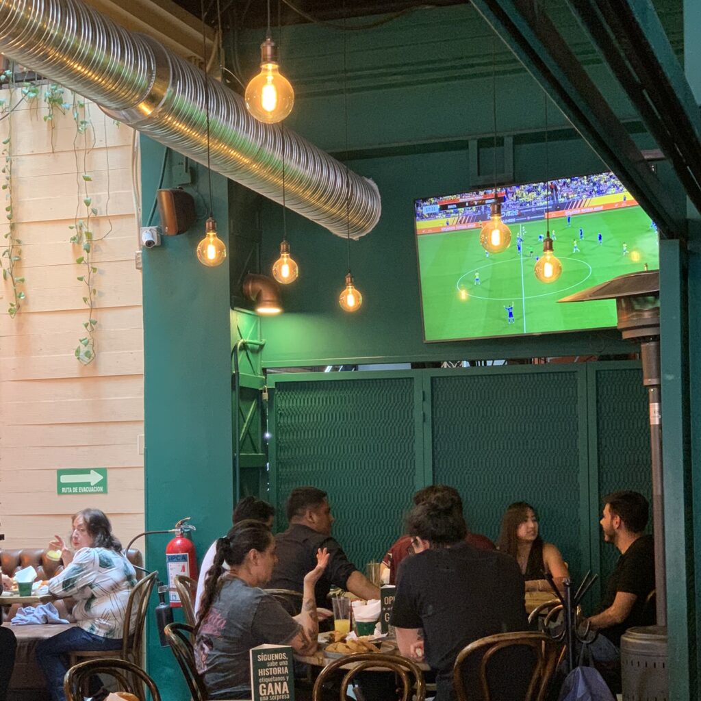 Restaurantes futboleros en cdmx